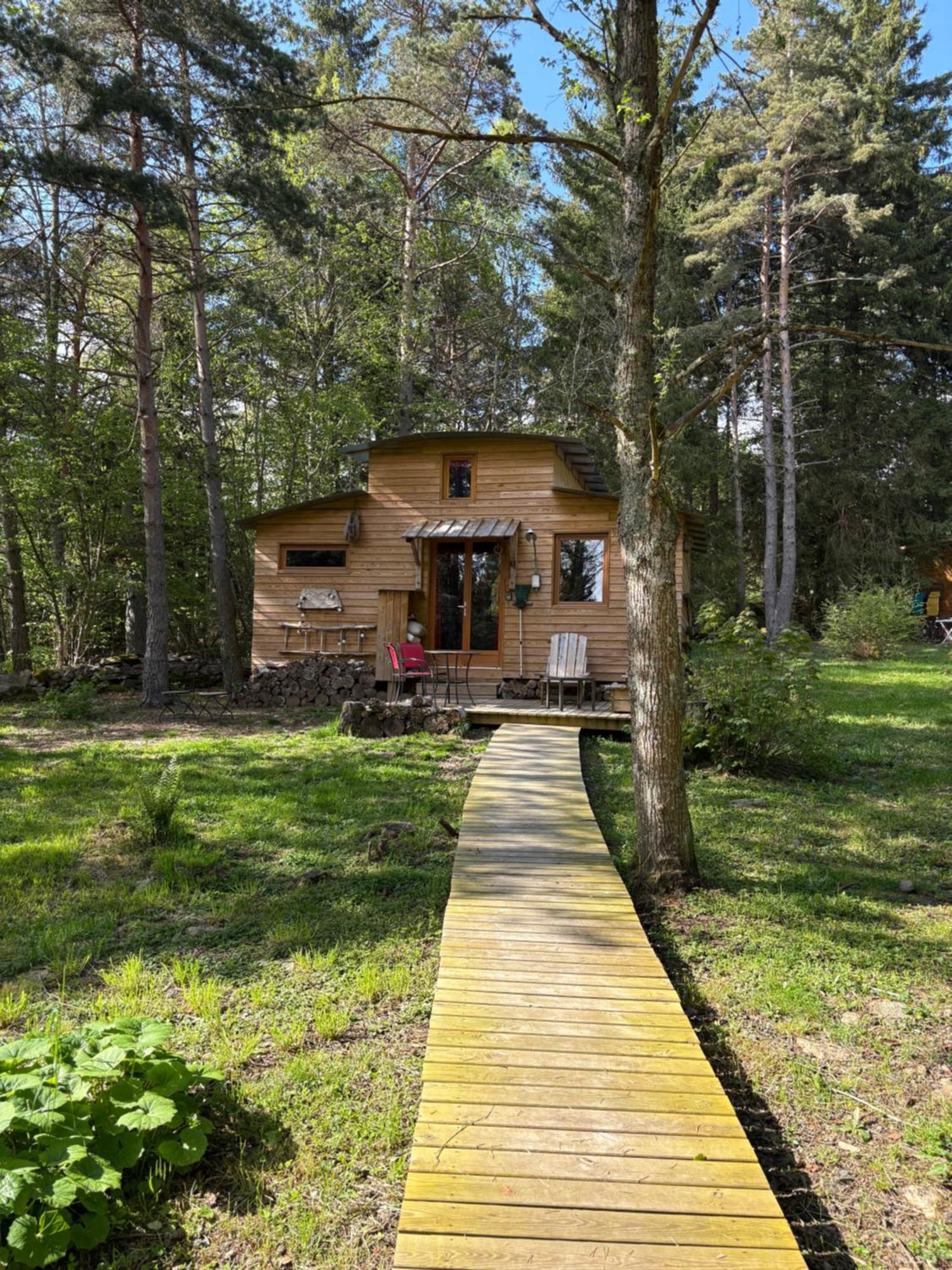 Chalet Cricri Domaine De La Mamounette Champclause Eksteriør bilde